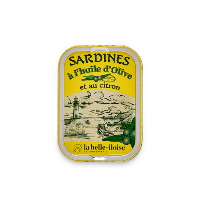Sardinky s citrónem v olivovém oleji 115g