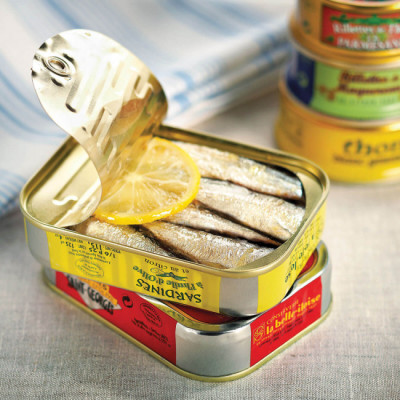Sardinky s citrónem v olivovém oleji 115g