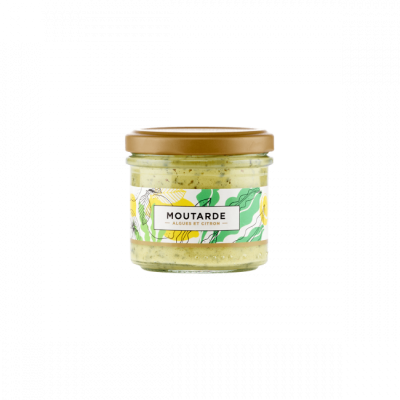 Hořčice s řasami a citrónem 95g